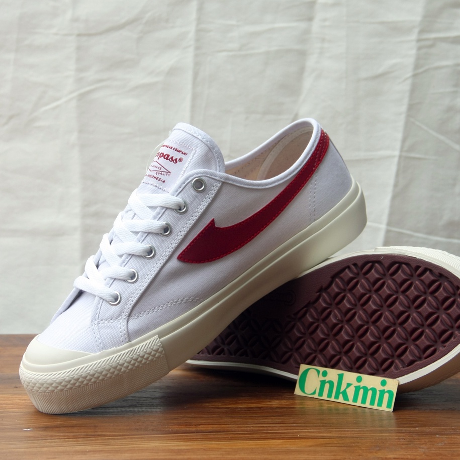 COMPASS GAZELLE LOW WHITE RED