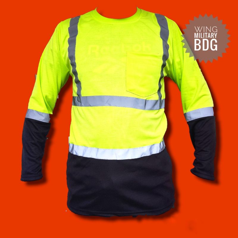 kaos safety proyek kombinasi scotlight cotton