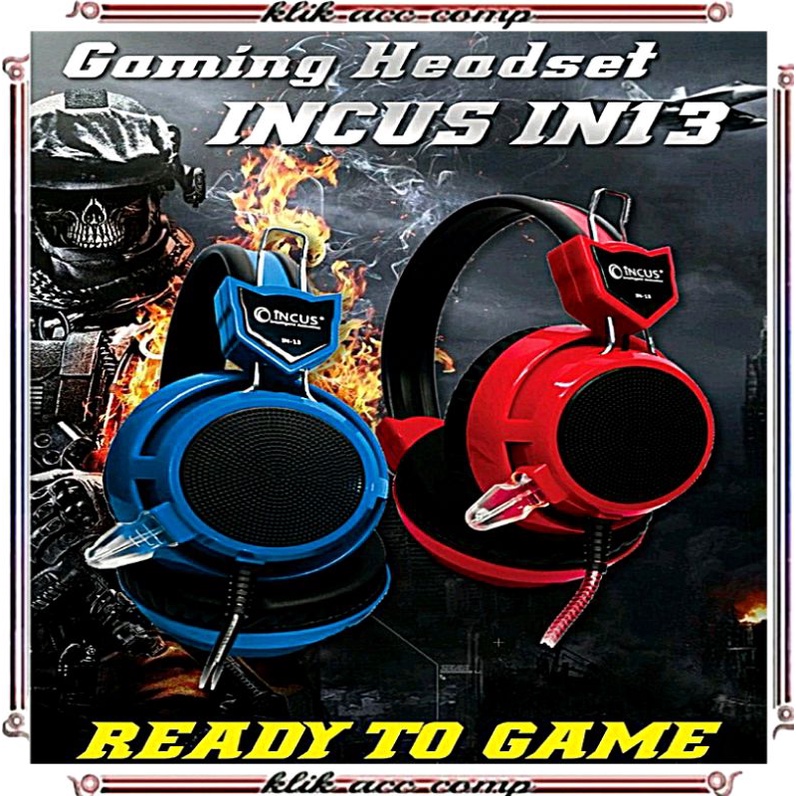 Headset Gaming Incus IN 13 Super Bass