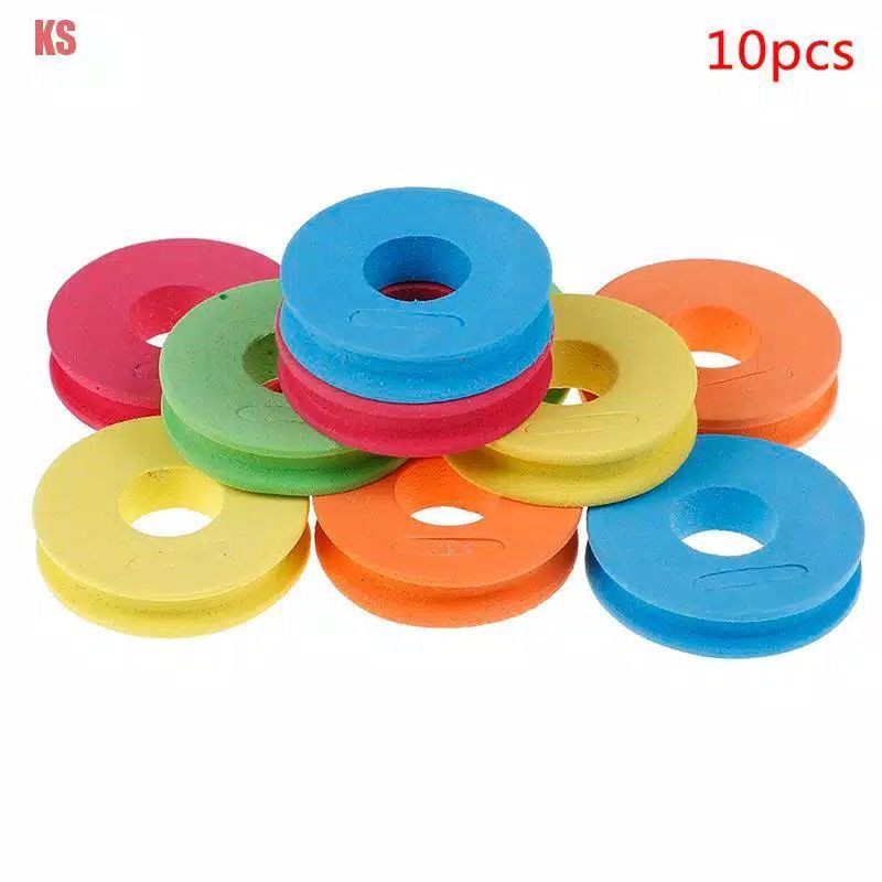 10 pcs gulungan senar / rangkaian pancing