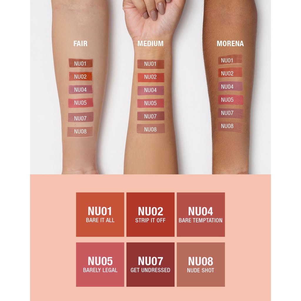 ❤ BELIA ❤ MAYBELLINE Color Sensational Liquid Matte The Nudes | Nude Lip Tint 7g | liptint maybeline