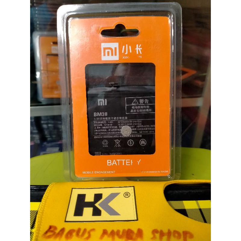 BATTERY BATERAI BATRE HP MI 4S BATRAI MI4S BM38 BATU BM-38 ORIGINAL