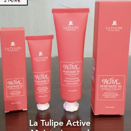 la tulipe moisturizer gel 25gr / pelembab gel