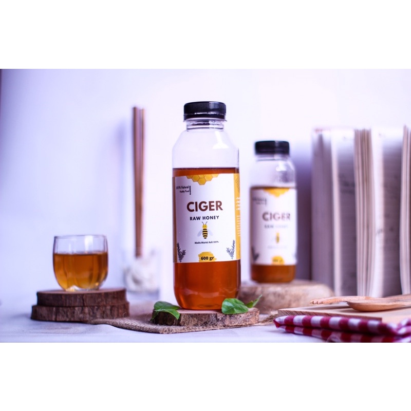 Ciger - Raw Honey 600 gram / Madu Murni Original / Madu Asli