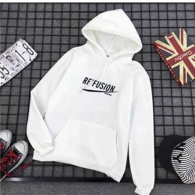 Refusion Jacket Hoodie White