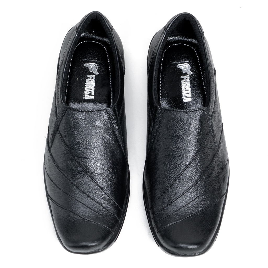 Sepatu  Slip On Pria Original Kulit Asli Casual Original Fordza Slip on 066