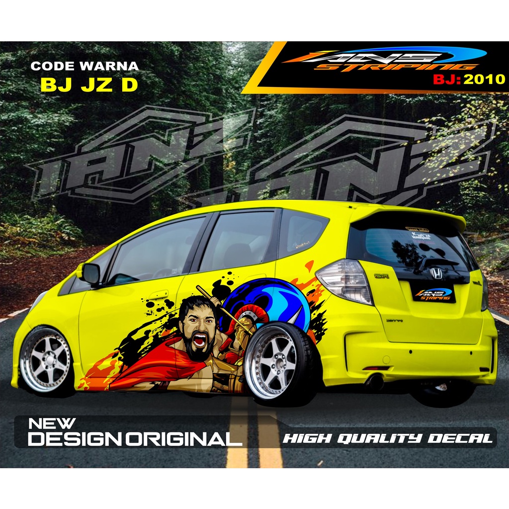 VARIASI STIKER MOBIL HONDA JAZZ MOBILIO AGYA AYLA / STIKER VARIASI BODY SAMPING MOBIL AYLA / STIKER MOBIL TERMURAH / VARIASI STIKER MOBIL TERBARU / STIKER MOBIL