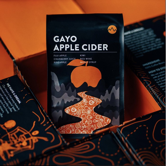 

Gayo Apple Cider 200 gr roasted beans specialty coffee biji kopi