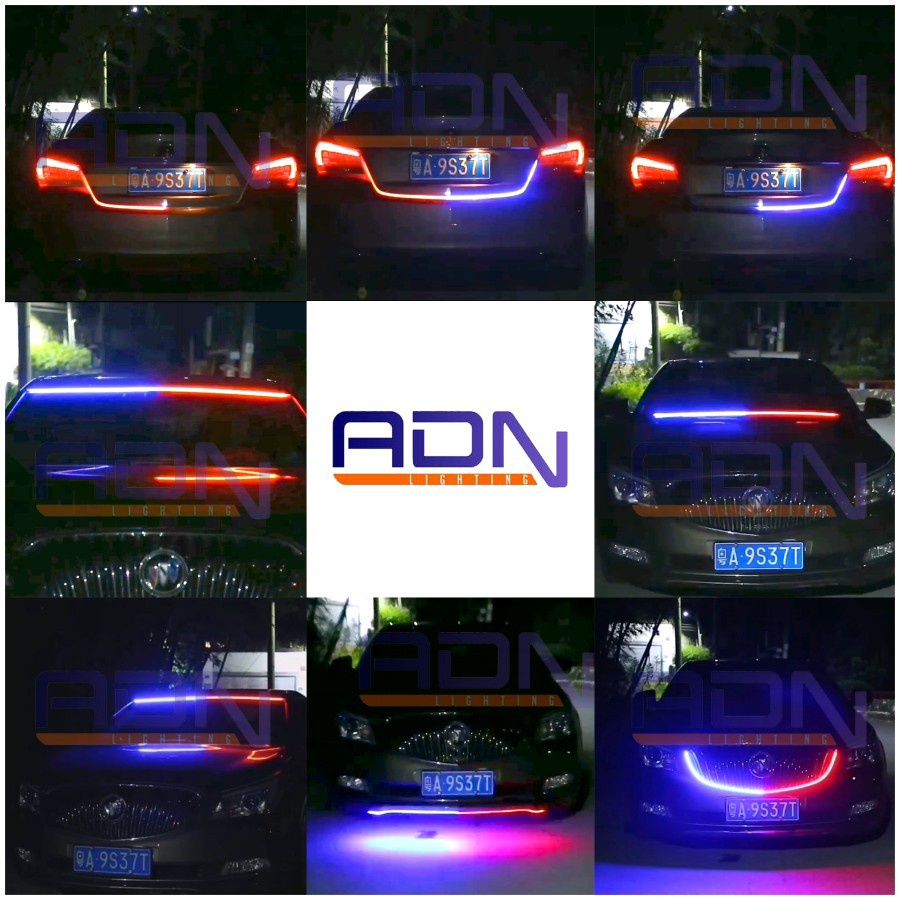 LAMPU LED TAIL TRUNK BAGASI DEPAN BELAKANG MOBIL KEDIP 120 CM by ADN.in