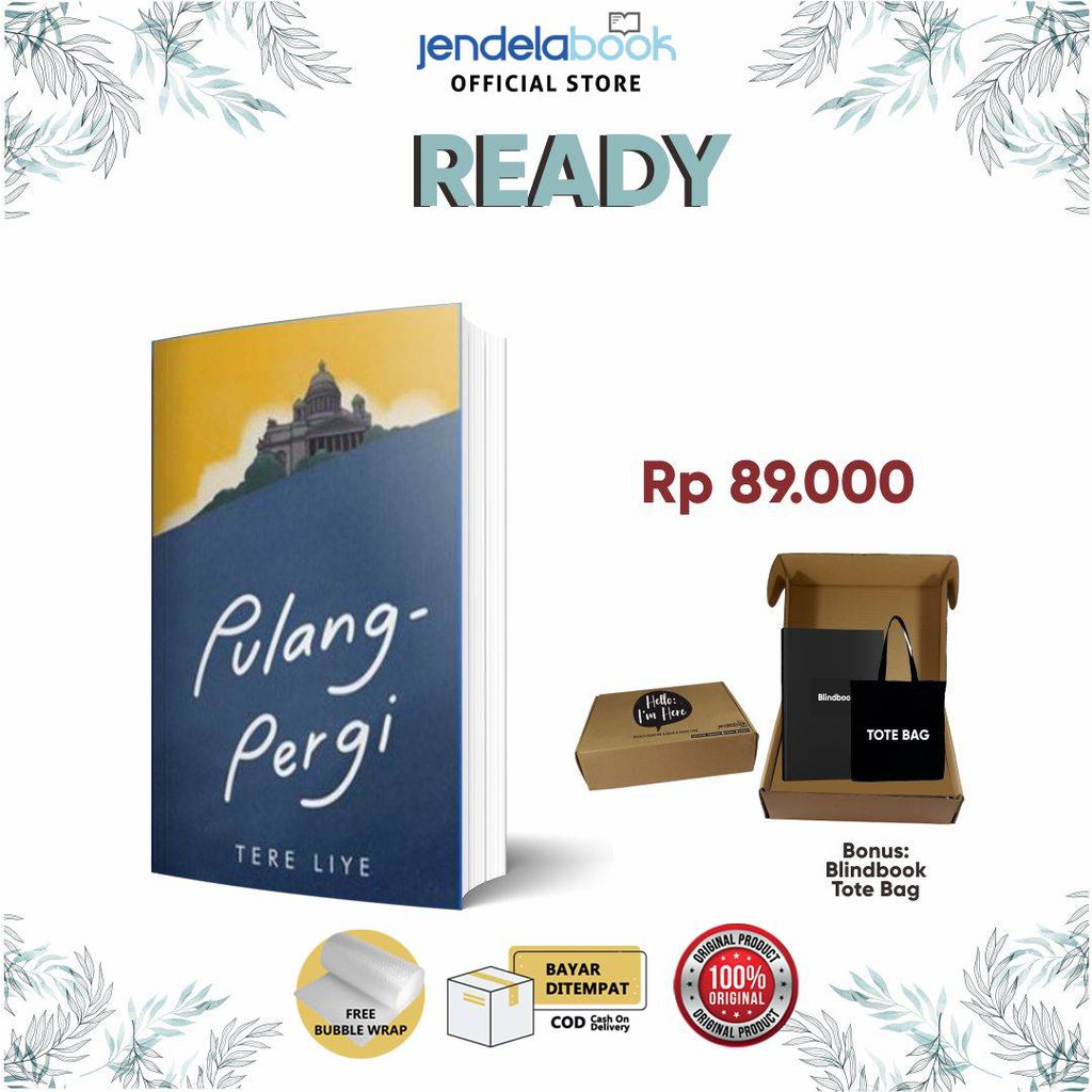 Novel Pulang Pergi Tere Liye-Box Set Pulang Pergi