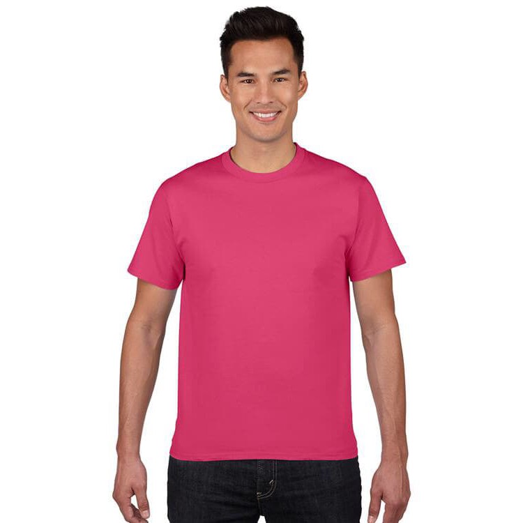 PINK FANTA PENDEK KAOS PRIA POLOS KATUN COMBED 30s