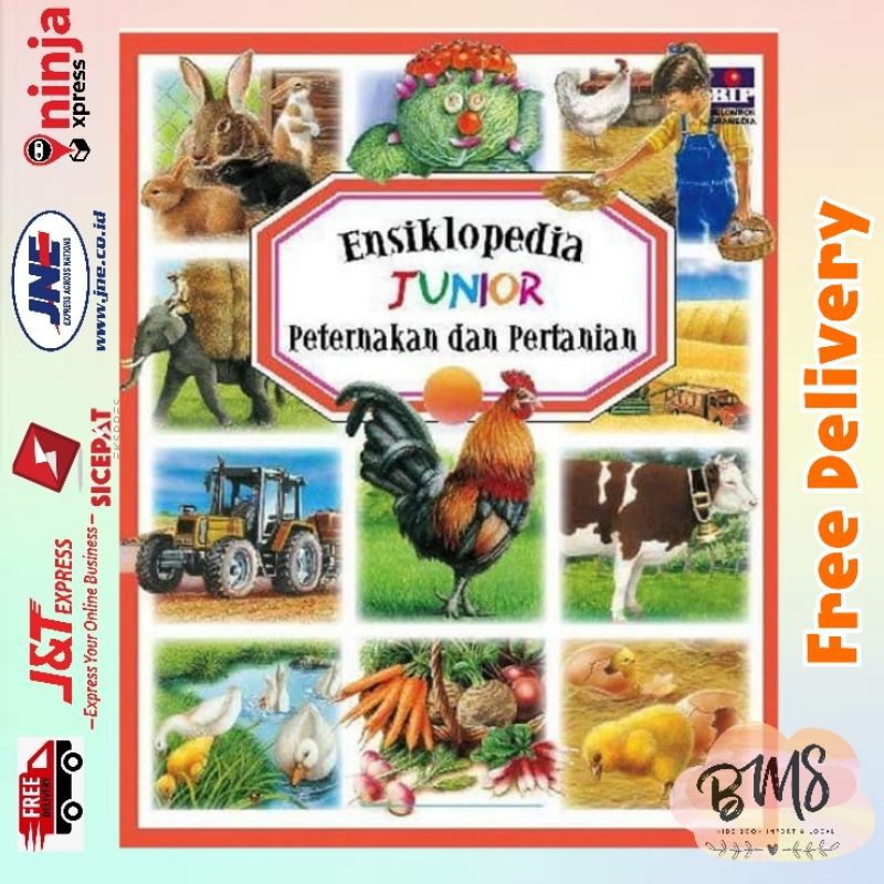 Ensiklopedia Junior : Peternakan dan Pertanian Buku Ensiklopedia anak Gramedia