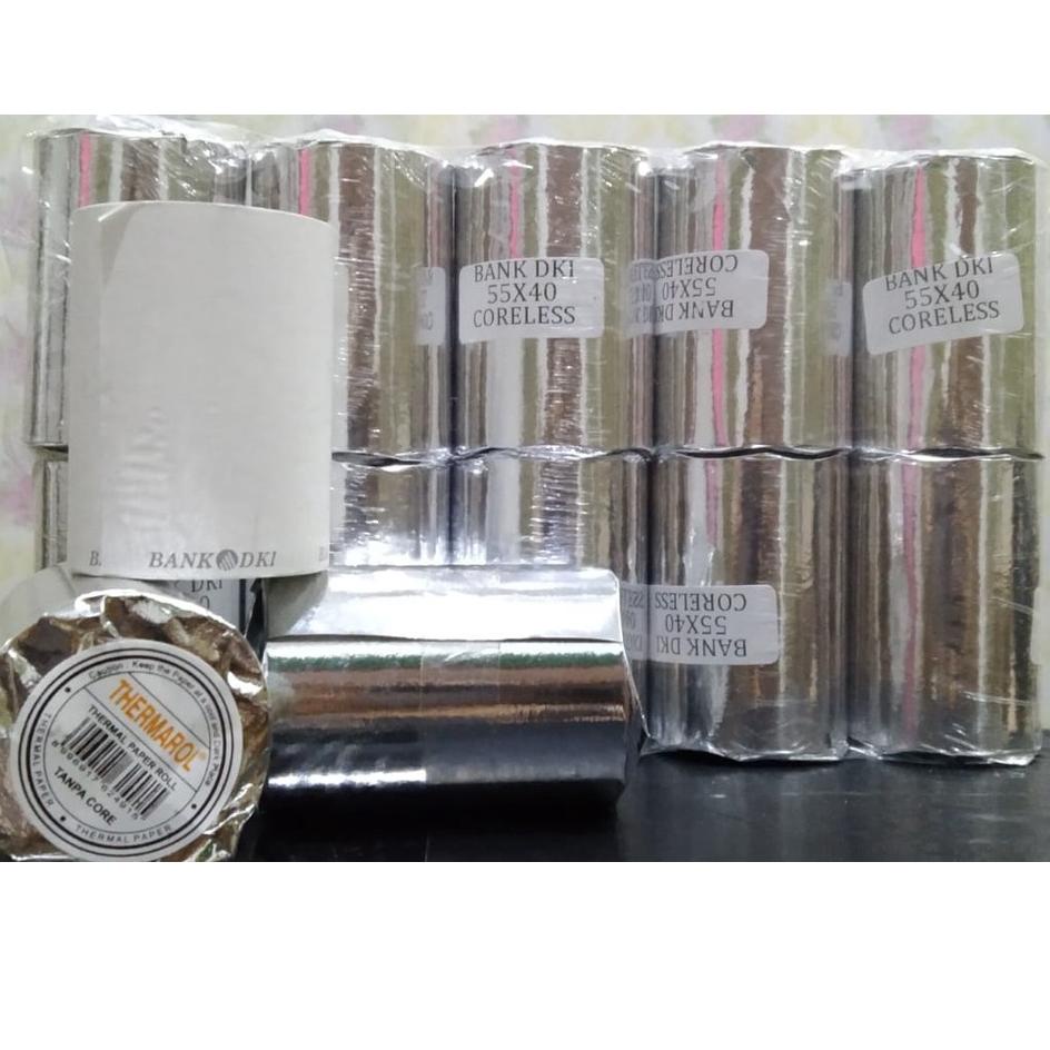 

GL307 10 Roll - Kertas thermal BNI, Mandiri, Polos 57x38 mm, BRI 57x33 mm, Permata, OVO, DKI 57x40 mm ☽ 85