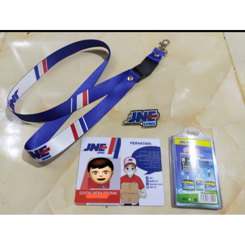 [READY STOK] tali id card JNE satuan