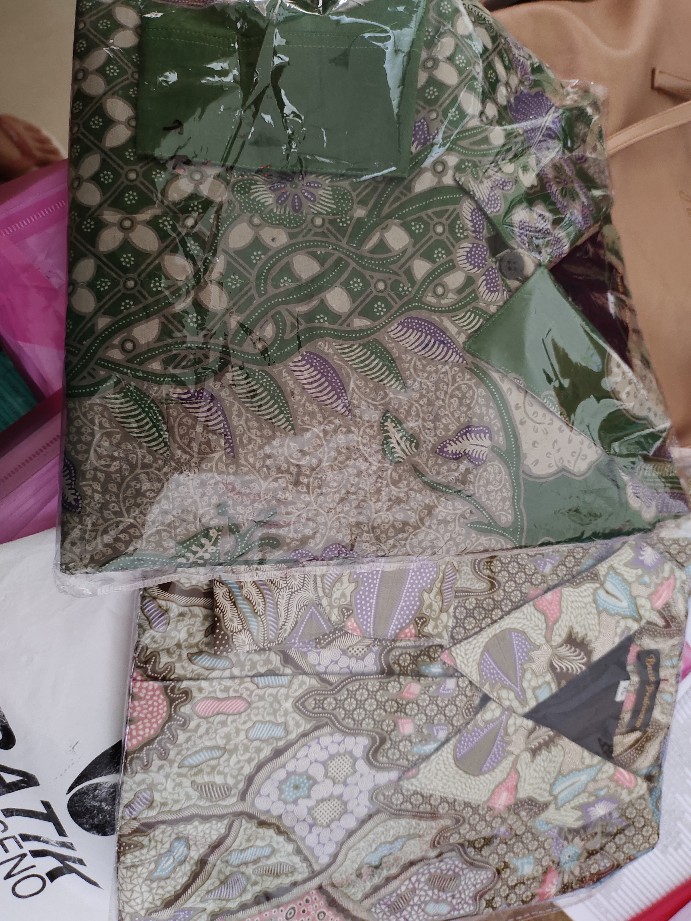 Wulu Pamulyan #2 Kemeja Batik Pria Lengan Panjang Hem Seragam Katun Printing Furing Premium Modern