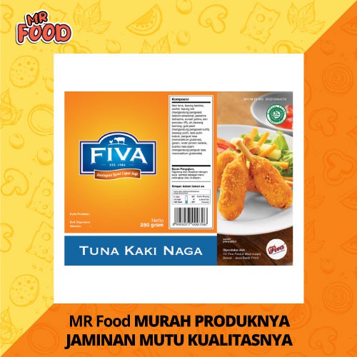 

Fiva Food Kaki Naga 250 gr