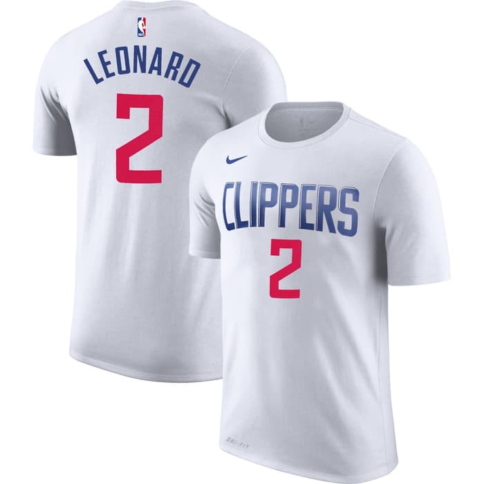 BAJU KAOS NBA LA CLIPPERS LEONARD KAWHI #2