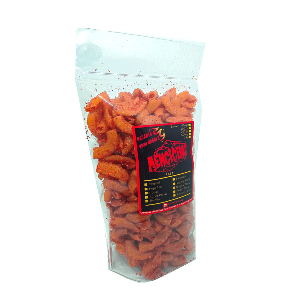 

Makaroni Kriuk 100gr / Makaroni Mencicing Makri Bukan Bantat 100gr