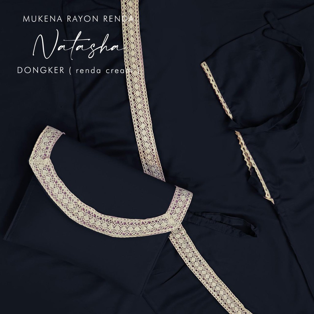 PUSAT MUKENA TASIK - MUKENA DEWASA RAYON RENDA NATASHA