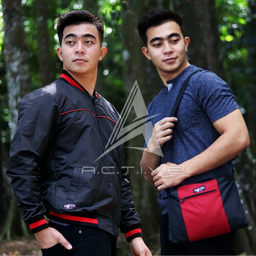 [PO Size S M L XL] Jaket ACTIVE 2in1 Onfito-Jaket Unik Bisa Dilipat Jadi Tas-Jaket Simpel-Jaket Pria