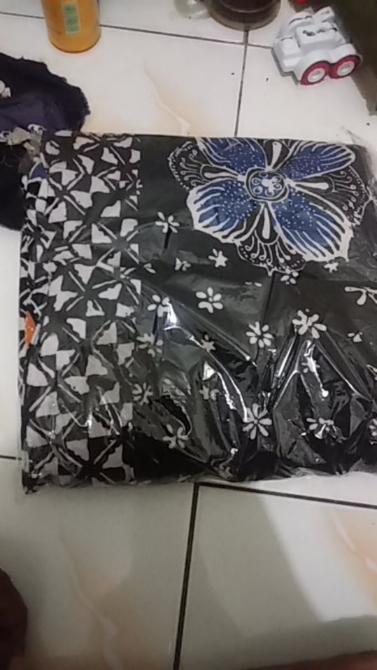 Cople Set Brokat Tile Mutiara Pink