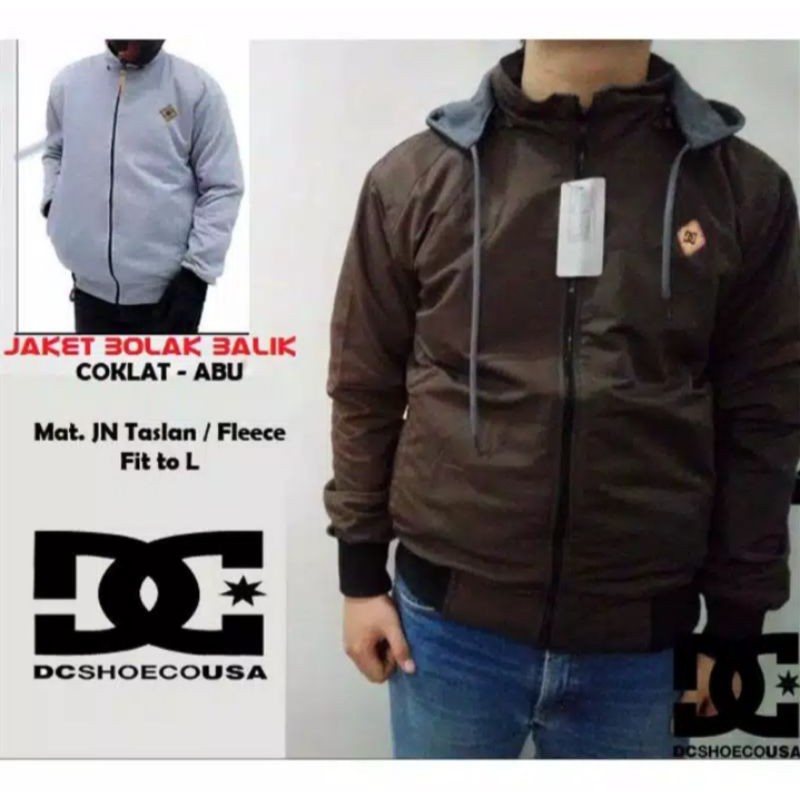 promo jaket bolak balik size; L,XL,XXL,XXXL,XXXXL,XXXXXL