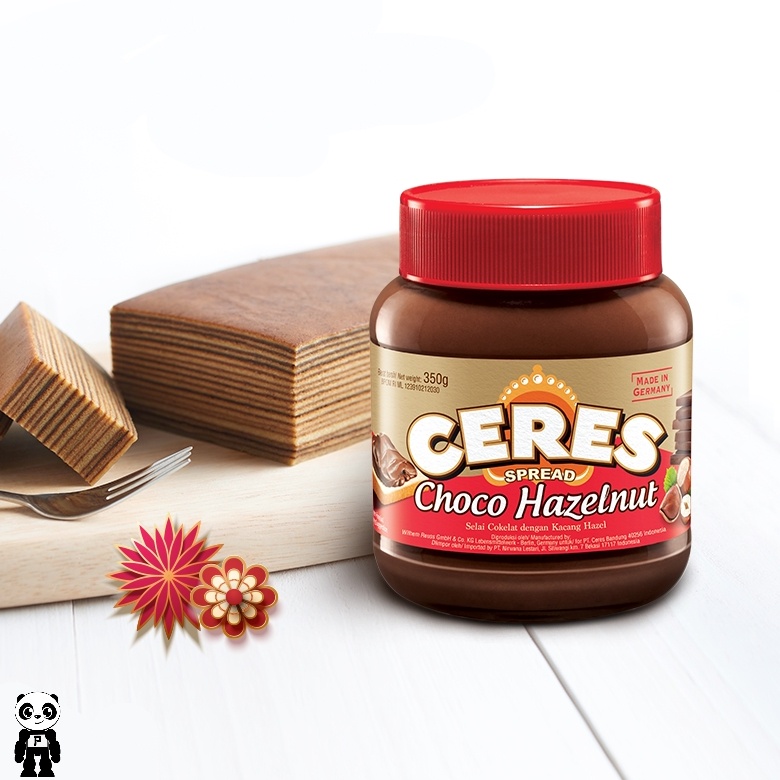 

Selai Ceres Hazelnut Coklat 350g Choco Hazelnut Spread