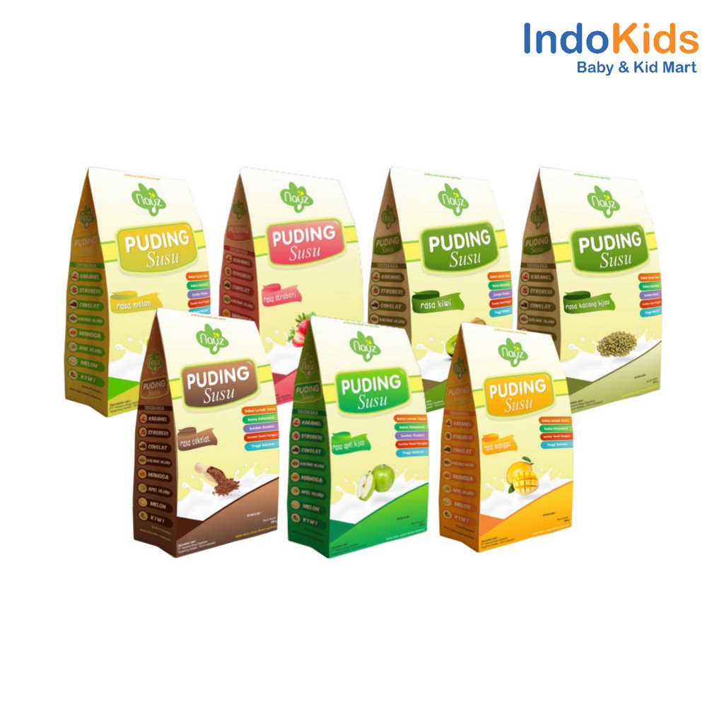 

Nayz Puding Susu 200gr All Varian