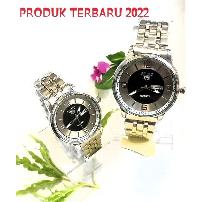 Jam Tangan SEIKO Couple Anti Air | Jam Tangan Pria Wanita Bisa satuan /COD / Terbaru/Terlaris