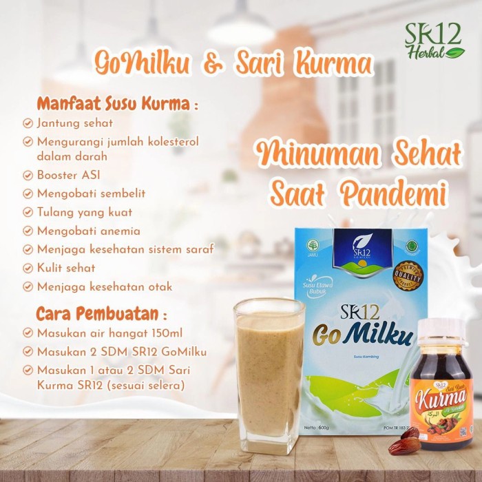 

SUSU KURMA SR 12/SUSU PROMIL/OBAT LAMBUNG/SUSU IBU HAMIL/ASI BOOSTER