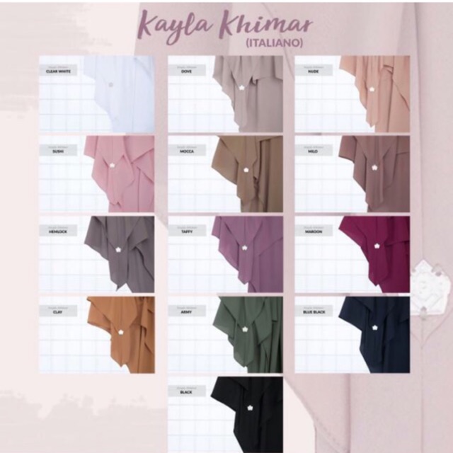 KAYLA KHIMAR by hijab princess