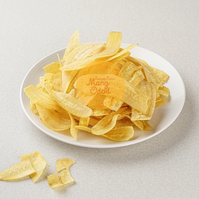 

(250 g) Keripik Pisang Asin Tipis, Renyah, Gurih ada Manis2nya!