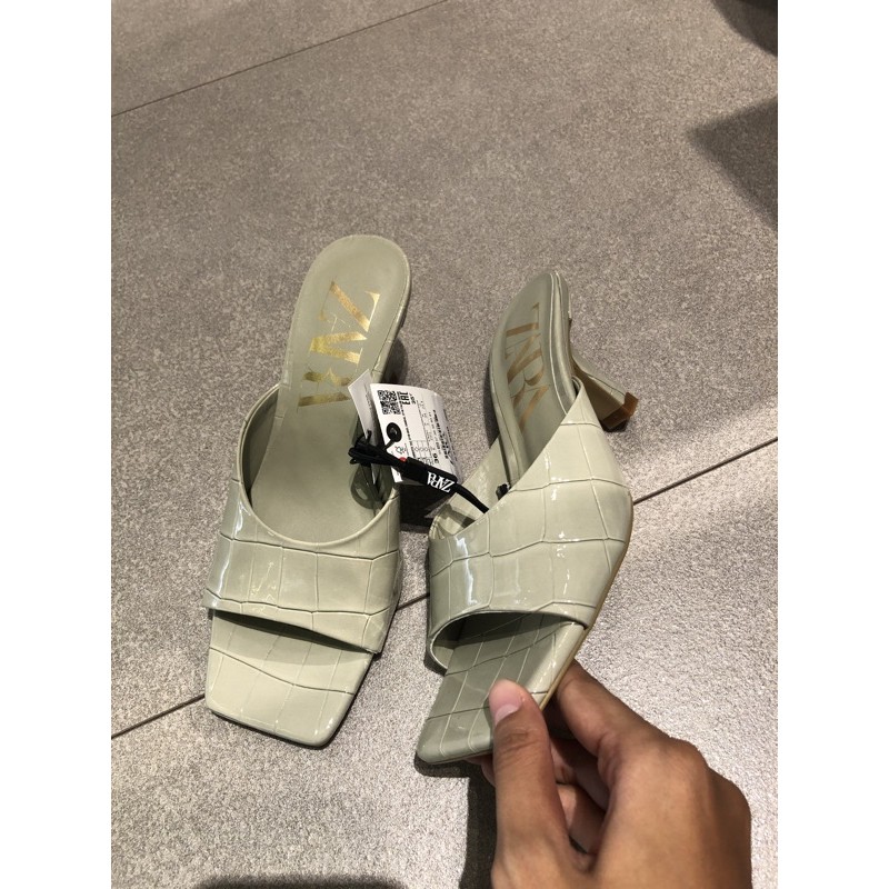 Jastip Zara Croco Heels New