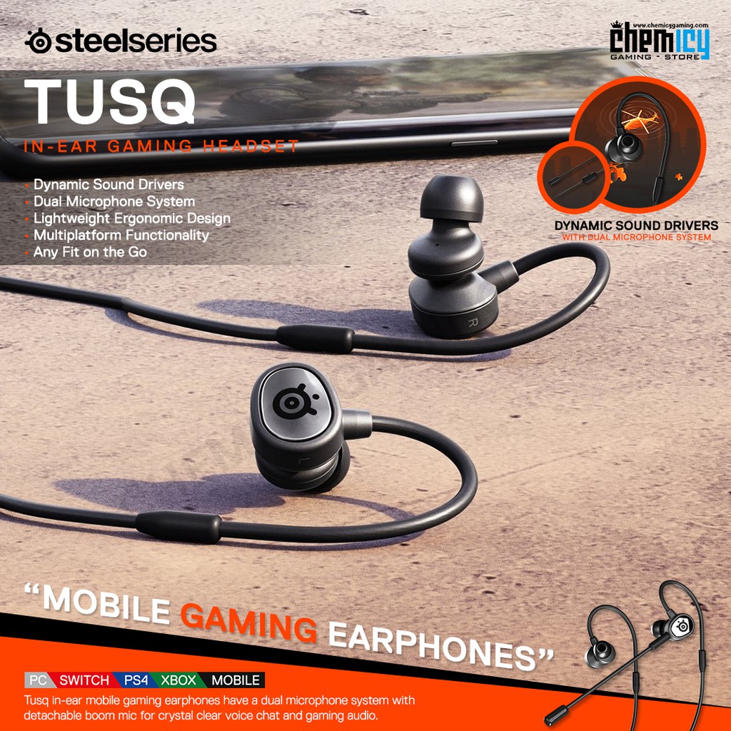 Steelseries Tusq In-ear Mobile Gaming Headset