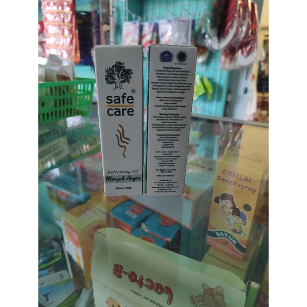 Safe Care Roll On 10ml Minyak angin aromaterapi safecare Aromatherapy Refresing Oil