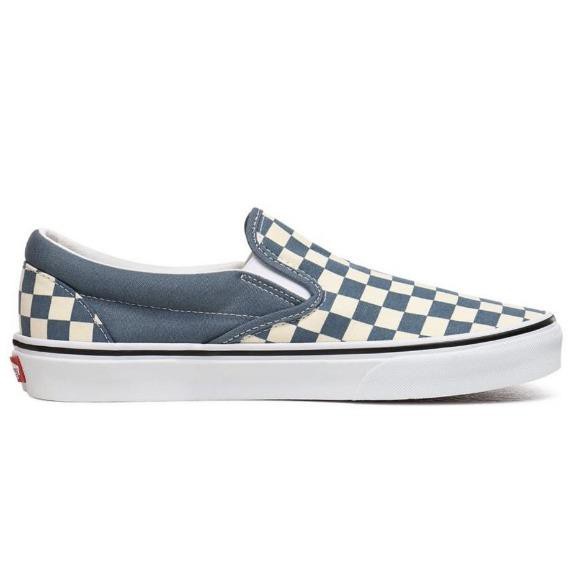slip on vans blue