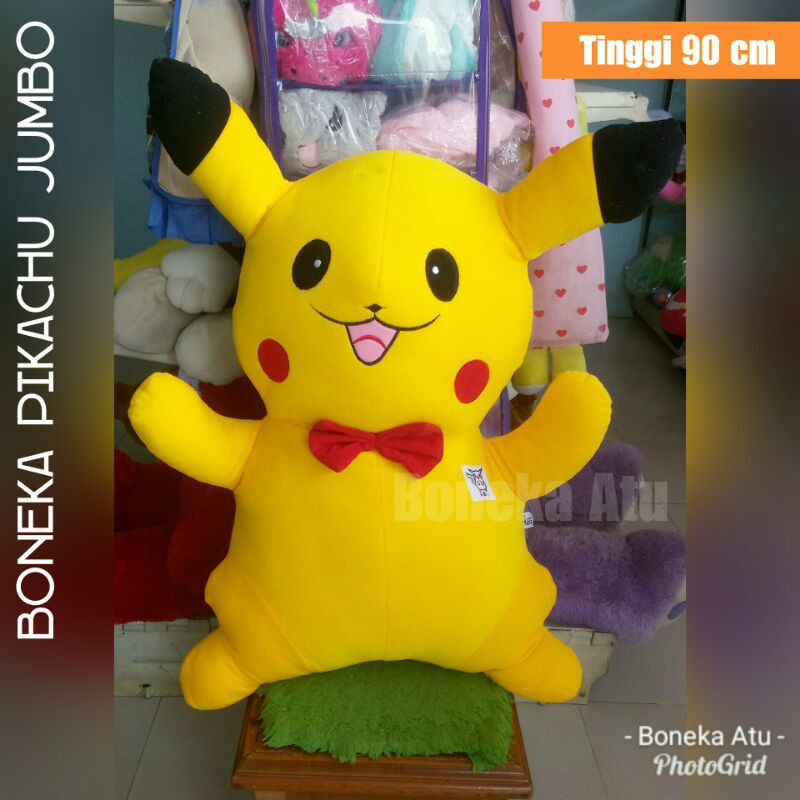 BONEKA PIKACHU POKEMON JUMBO ABG / boneka pokemon jumbo / besar