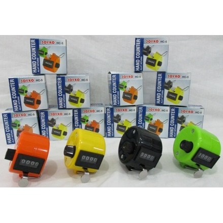 

Plastik Wraping - Baterai Alkaline - Tinta Stempel Hand Tally Counter Joyko Produk Terbaik