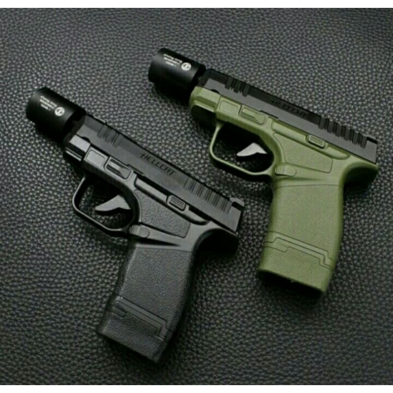 Cod Korek Api Pistol Hellcat 033B-1//Korek Api Steel mewah