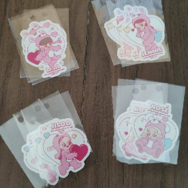 Blackpink Official Sticker - Private Stage Lisa Jennie Jisoo Rose YG Select