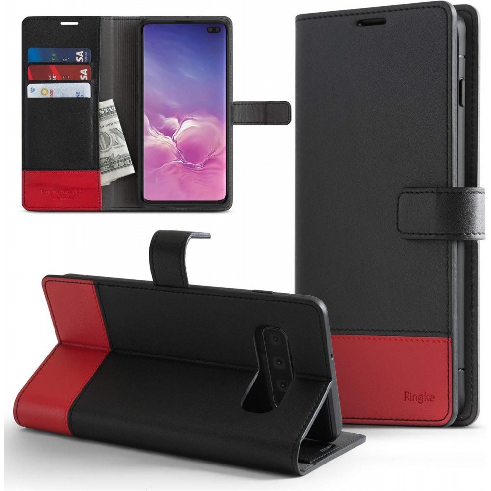 

Case Galaxy S10 Plus / S10e / S10 Ringke Wallet Leather Flip Casing