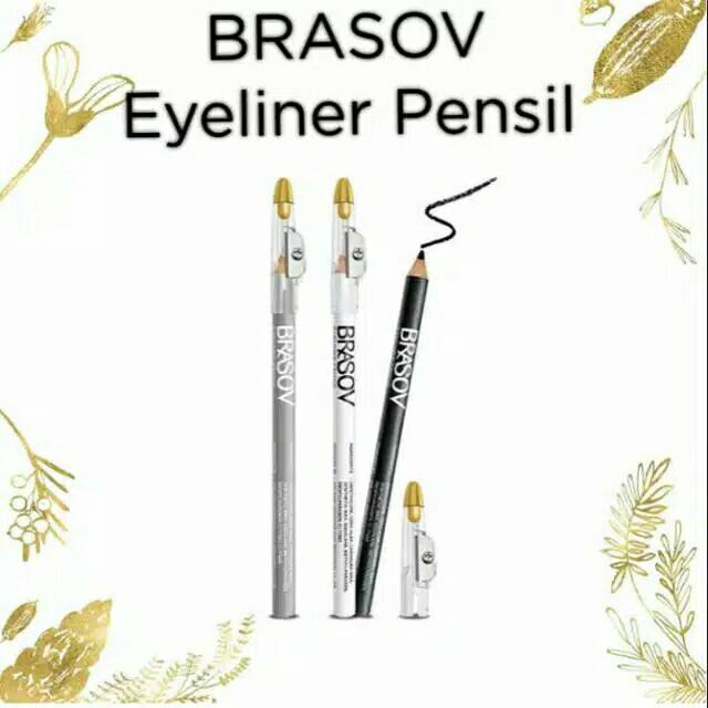 BRASOV EYELINER PENCIL | EYELINER PENCIL WATERPROOF by AILIN