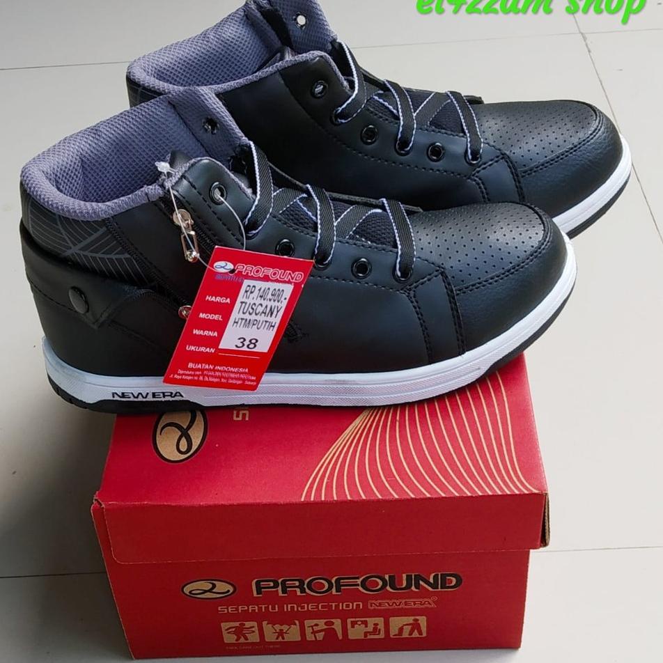 [PROMO ECF83] New Era Tuscany Sepatu Sekolah Sepatu Anak anak Warna Hitam Pink, Hitam Polos dan Hita