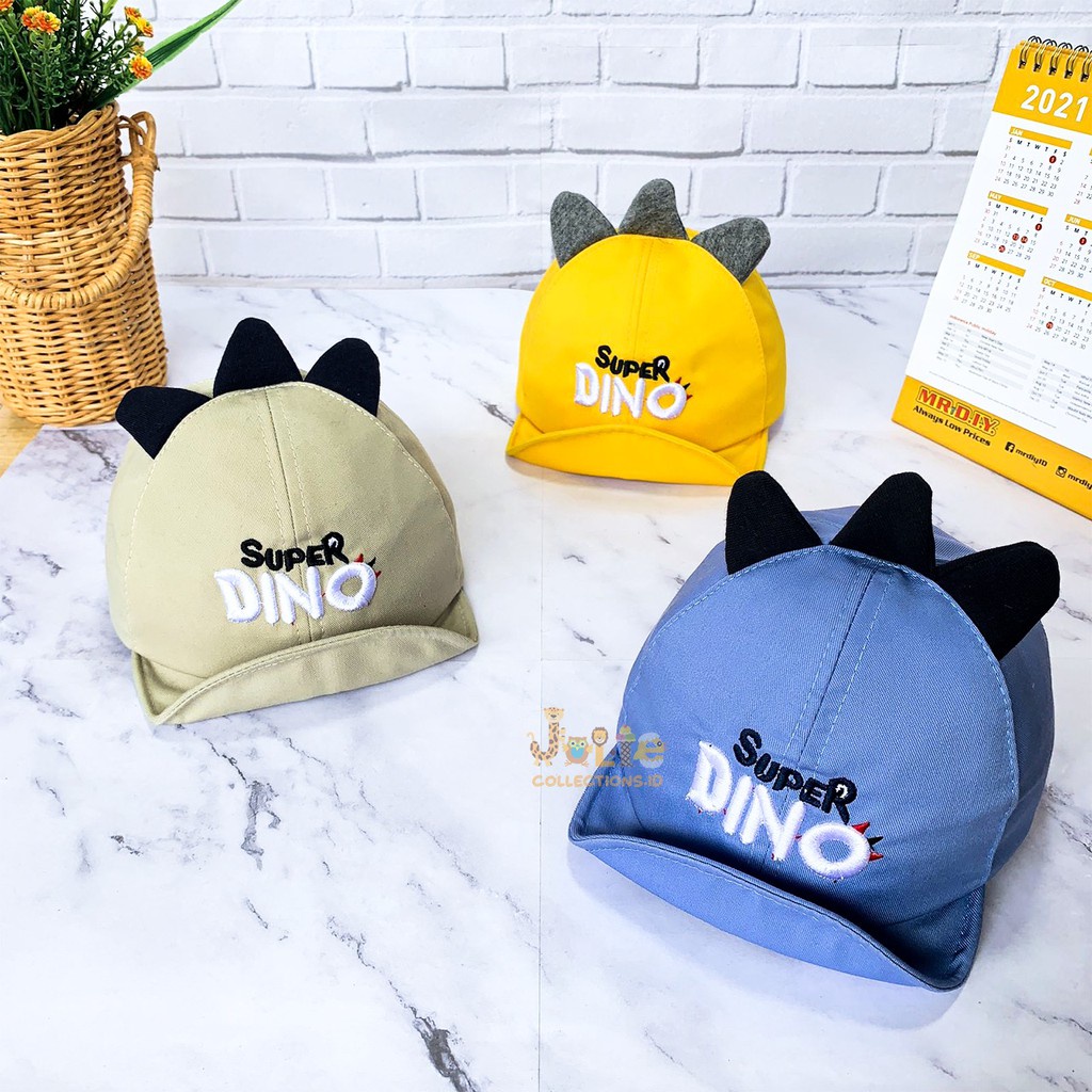 TOPI FASHION ANAK LAKI LAKI, TOPI BASEBALL ANAK LAKI LAKI, TOPI DINO SUPER LUCU