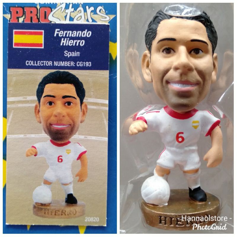 action figure corinthian prostars Fernando Hierro Spanyol