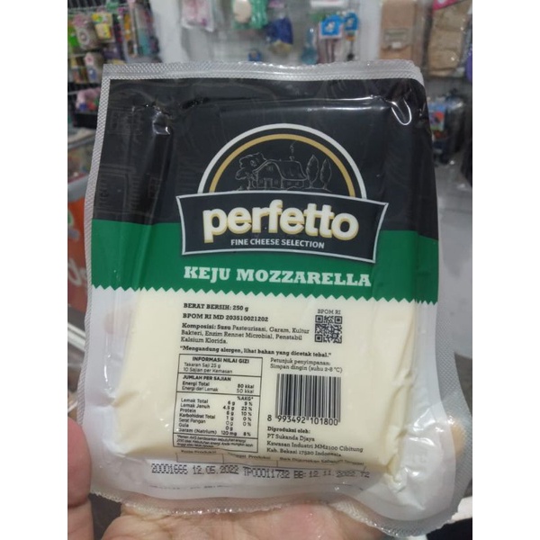 

Keju Mozarella Perfetto