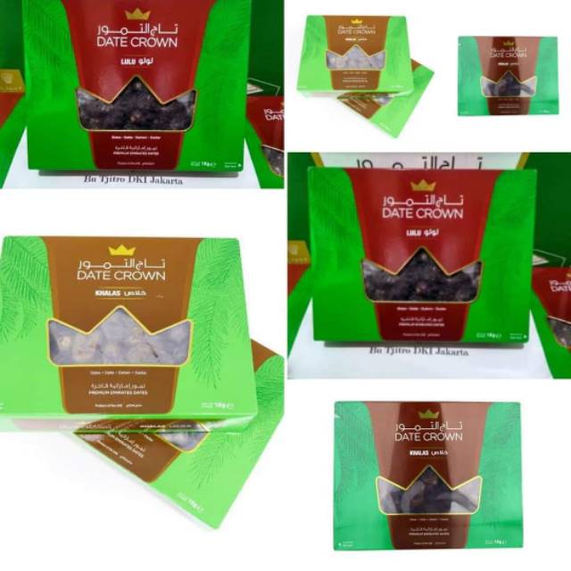 

TRIO KURMA DATE CROWN kemasan 1 kg