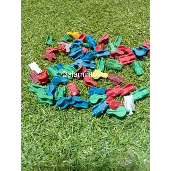 MAINAN BIJI BEKEL PLASTIK 100pc