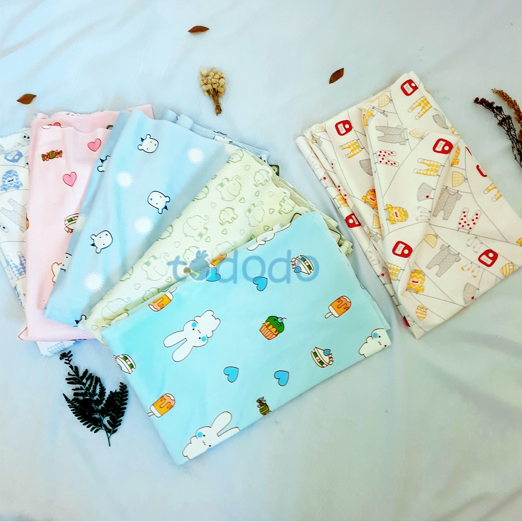 Perlak Bayi Fleece Waterproof Kuma Kuma / Protector Pad 90x70cm