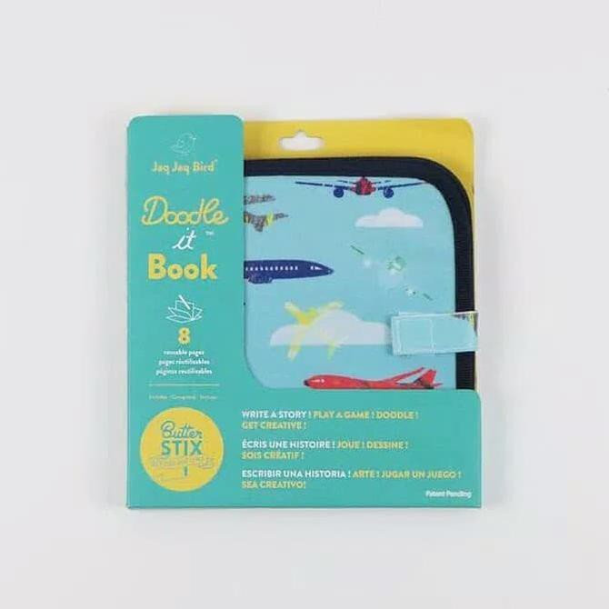 

Jaq Jaq Bird - Doodle It Book - Aeroplane (8 Pages)